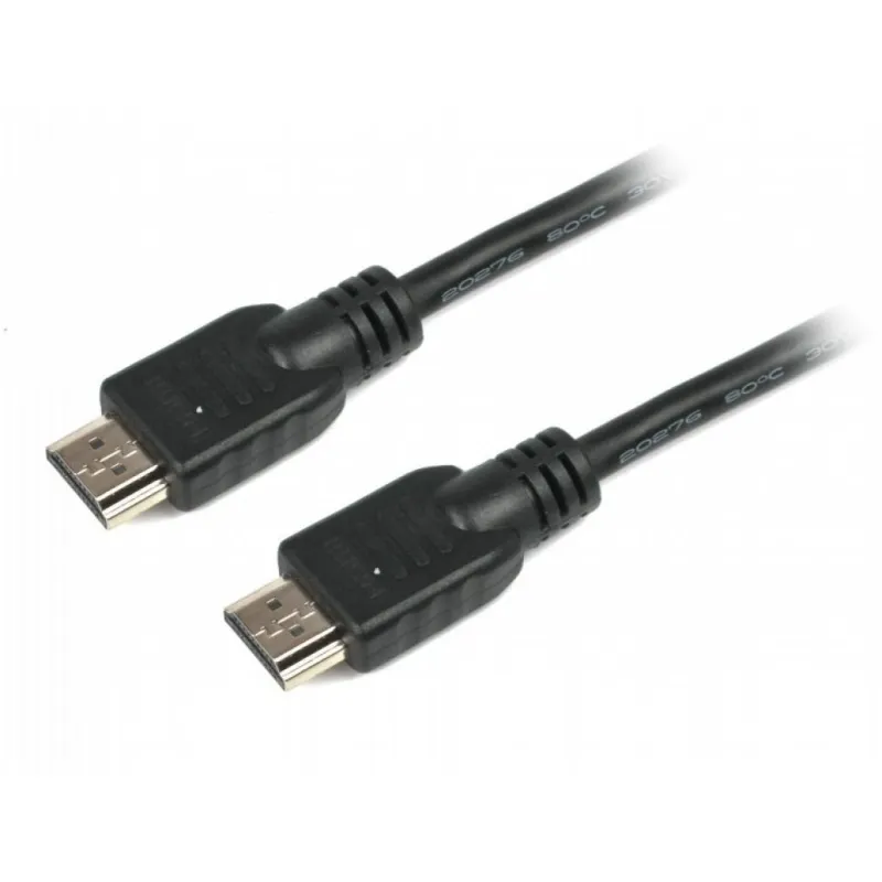 Кабель мультимедійний HDMI M to HDMI M 1.0m Maxxter (V-HDMI4-1M)