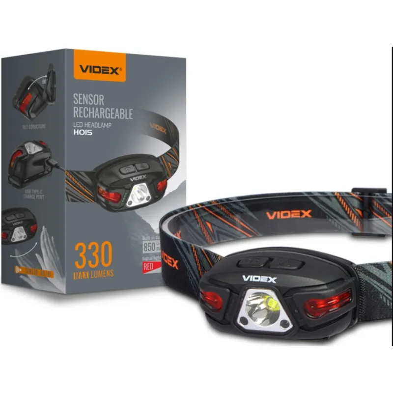 Ліхтар Videx 330Lm 5000K (VLF-H015)