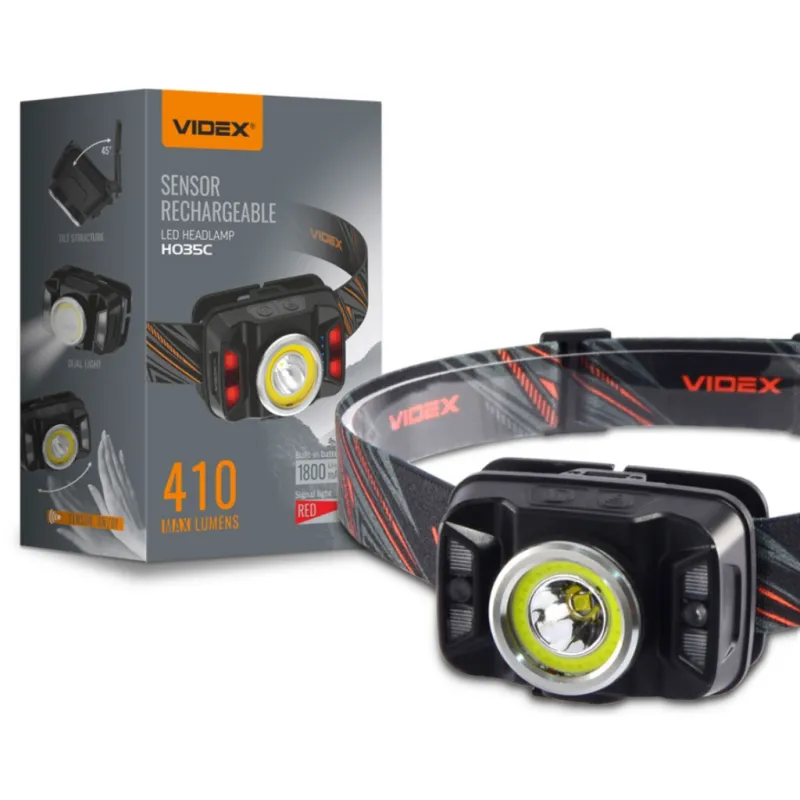 Ліхтар Videx 410Lm 5000K (VLF-H035C)