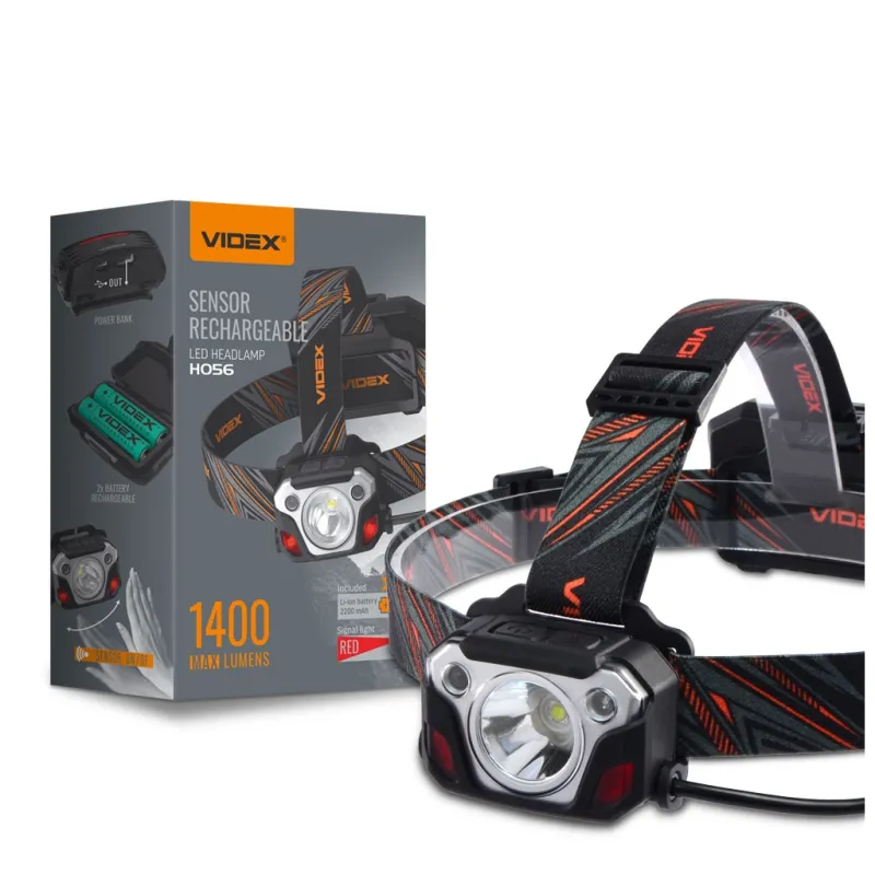 Фонарь Videx 1400Lm 6500K (VLF-H056)