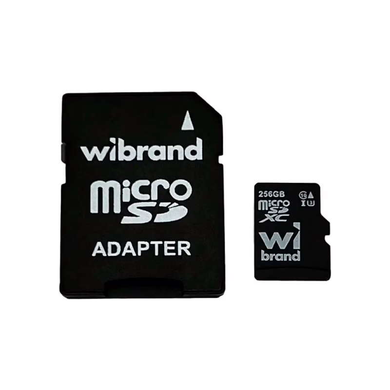 Карта пам'яті Wibrand 256GB microSD class 10 UHS-I U3 (WICDHU3/256GB-A)