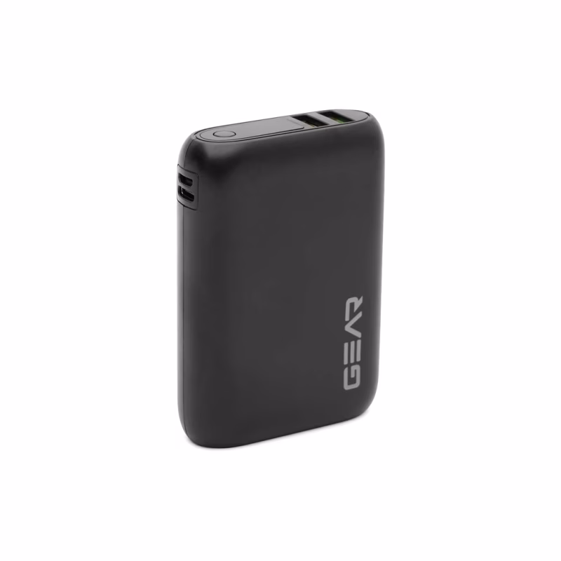 Батарея универсальная GEAR 10000mAh, PD/22.5W, black (WP942P)