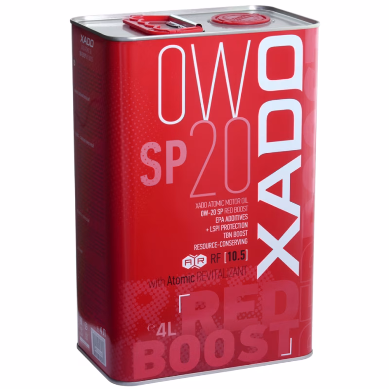 Моторна олива Xado Atomic Oil 0W-20 SP RED BOOST 4л (XA 24294)