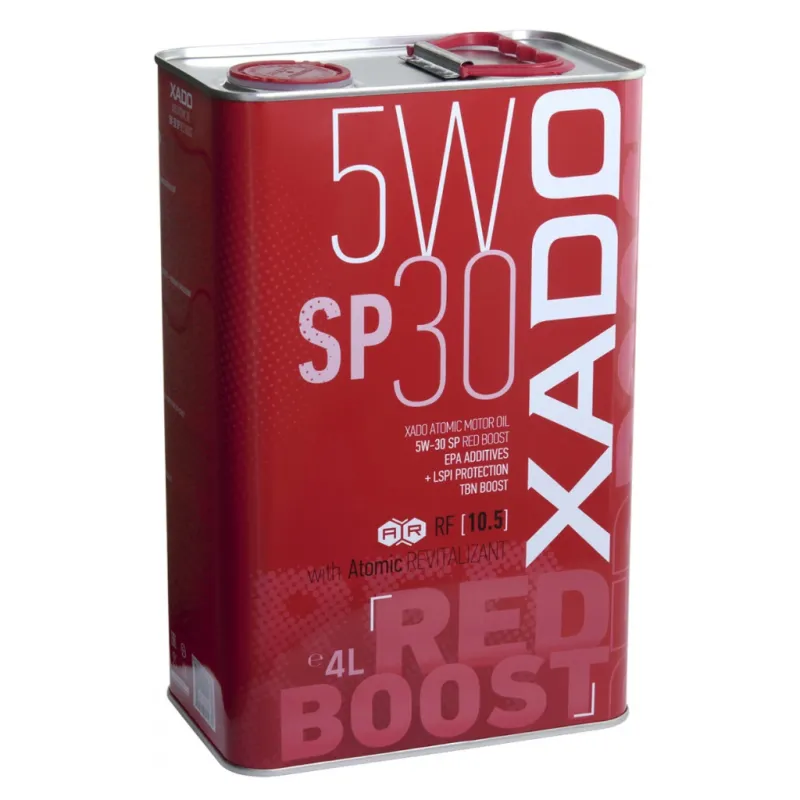Моторна олива Xado 5W-30 SP Red Boost 4 л (ХА 26285)