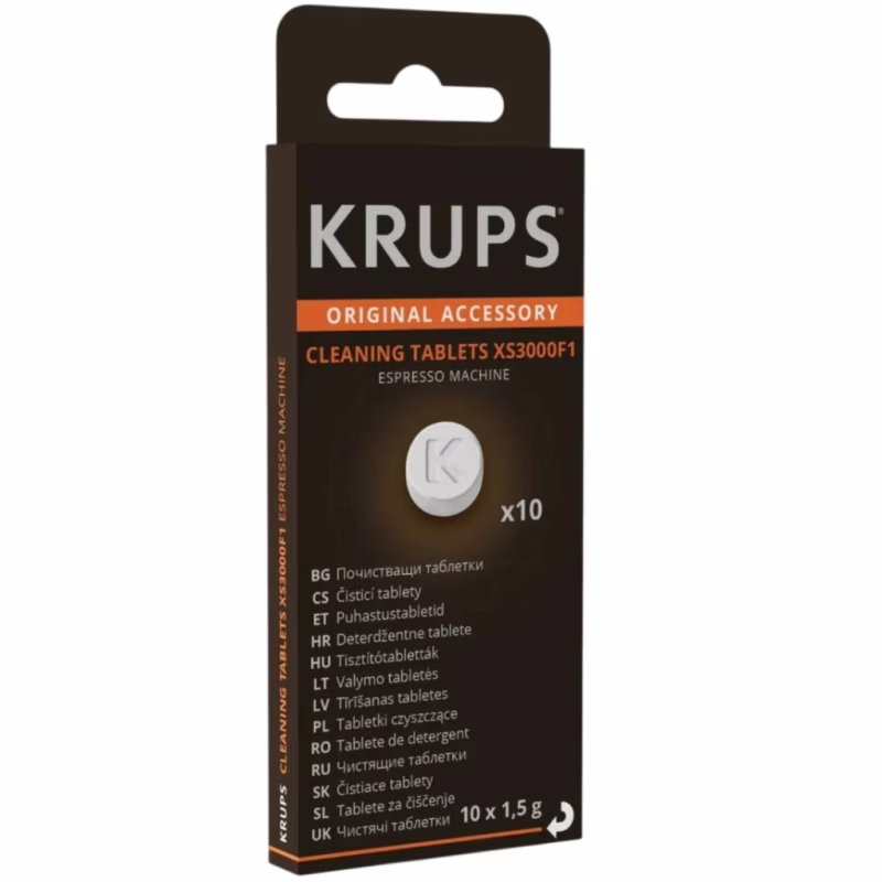 Средство для чистки кофеварок Krups Засіб від накипу Krups XS3000F1 для кавомашин (XS3000F1)