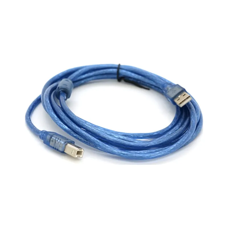 Кабель для принтера USB 2.0 AM/BM 3.0m ferrite blue Ritar (YT-AM/BM-3.0TBL)